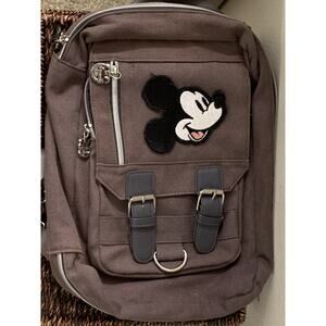 Disney Parks Mickey Mouse Official Pin Trading Crossbody Bag Great Condition